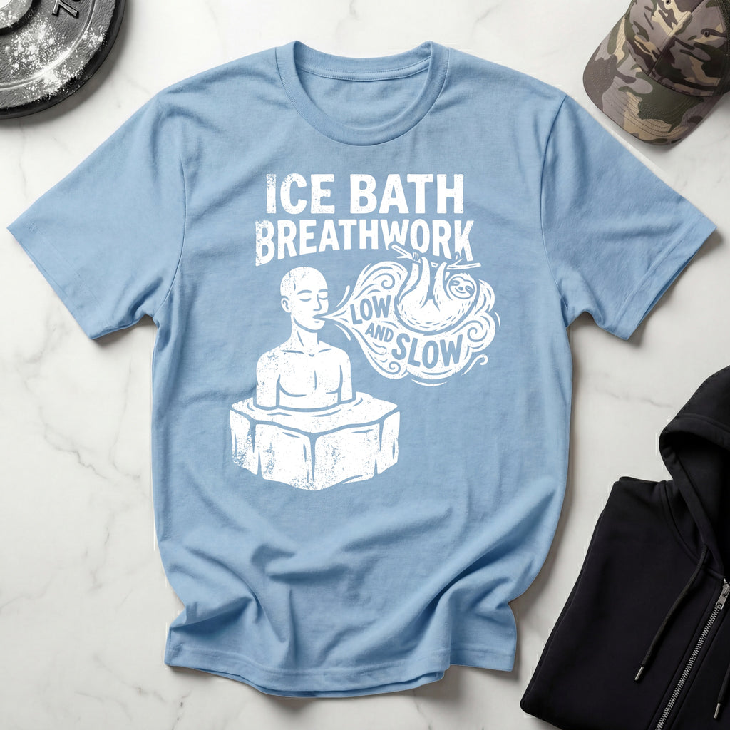 Ice Bath Breathwork Vintage Gym T-Shirt