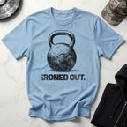 Ironed Out Kettlebell Retro Gym T-Shirt