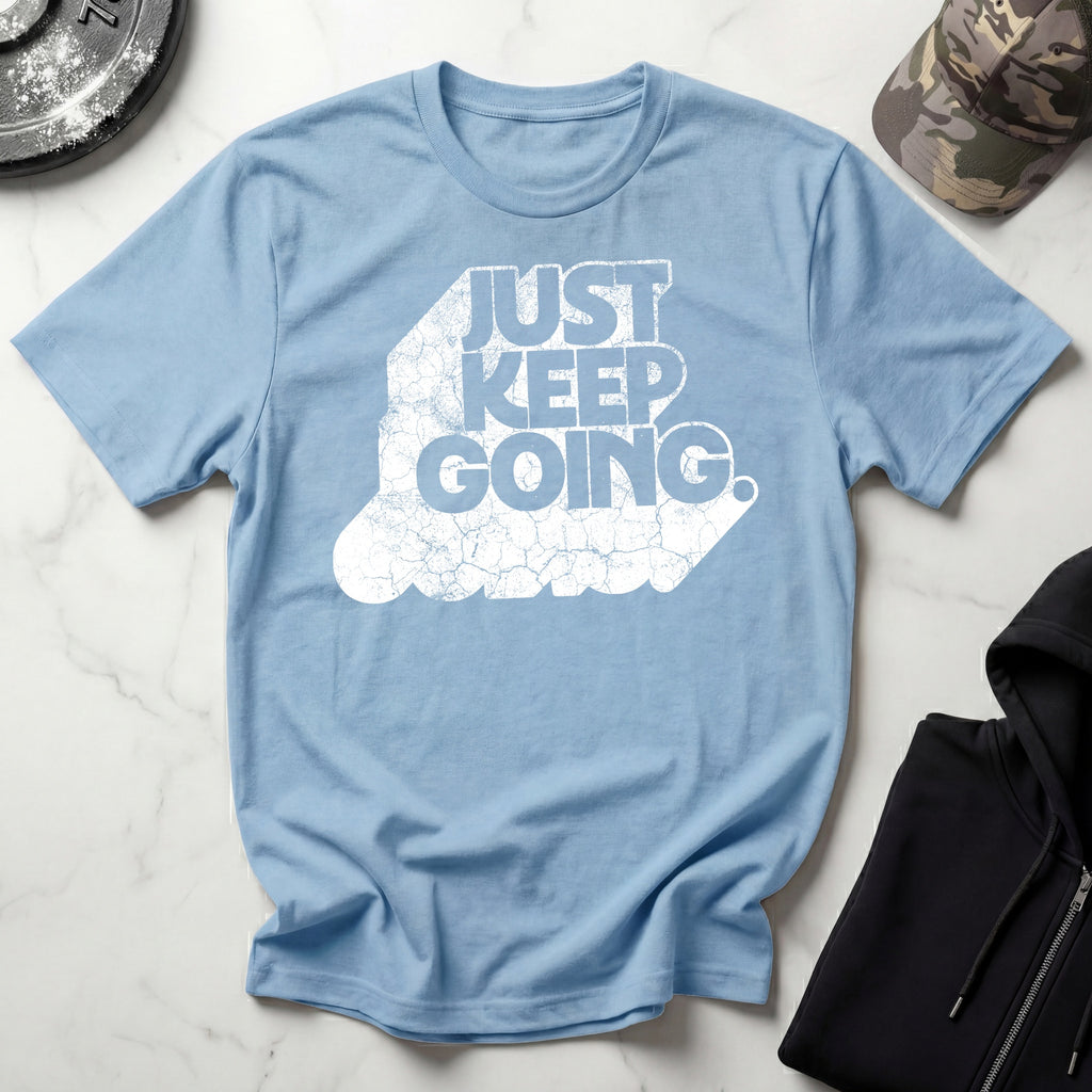 Just Keep Going Vintage Gym T-Shirt