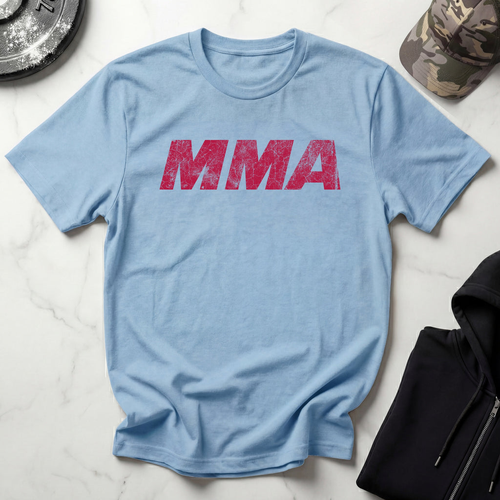 MMA Typographic Vintage Gym T-Shirt