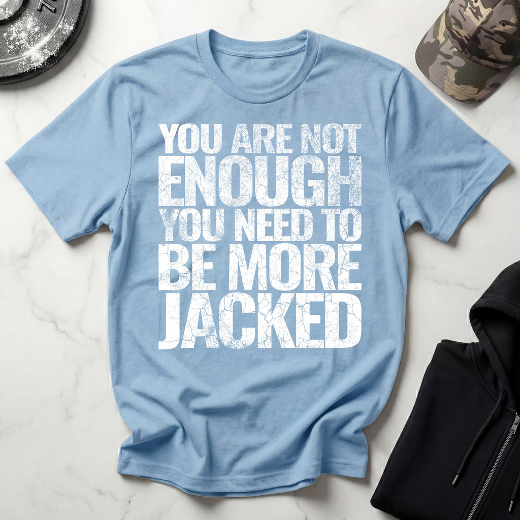 More Jacked Grunge Graphic Gym T-Shirt
