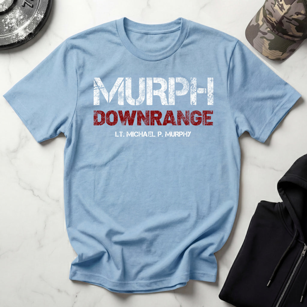 Murph Downrange Grunge Gym T-Shirt