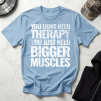 Muscle Therapy Grunge Graphic Gym T-Shirt