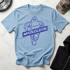 Musclin Man Graphic Vintage Gym T-Shirt