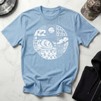 Nature Sea Surf Sun Vintage Screenprint Gym T-Shirt