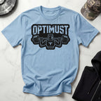 Optimust Jacked Robot Black Gym T-Shirt