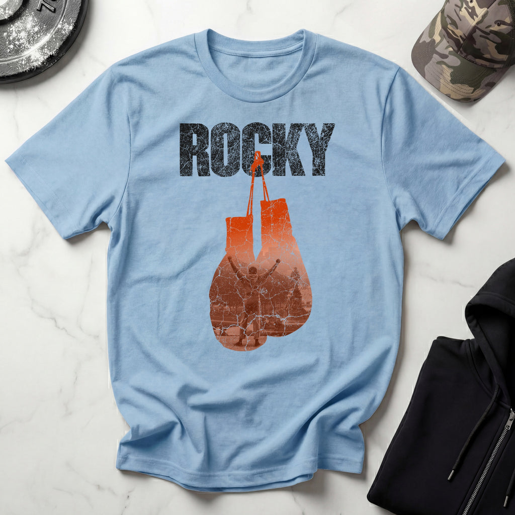 Rocky Fan Art Retro Gym T-Shirtt