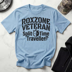 Roxzone Veteran Split Time Traveller Dark Gym T-Shirt