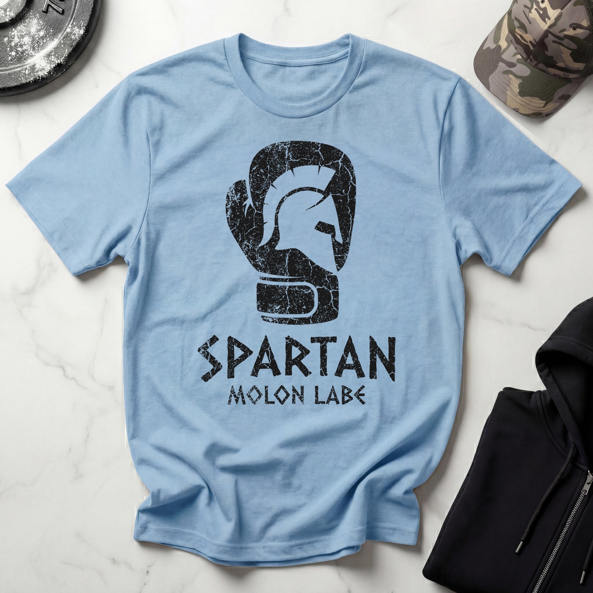 Spartan Molon Labe Boxing Vintage Gym T-Shirt