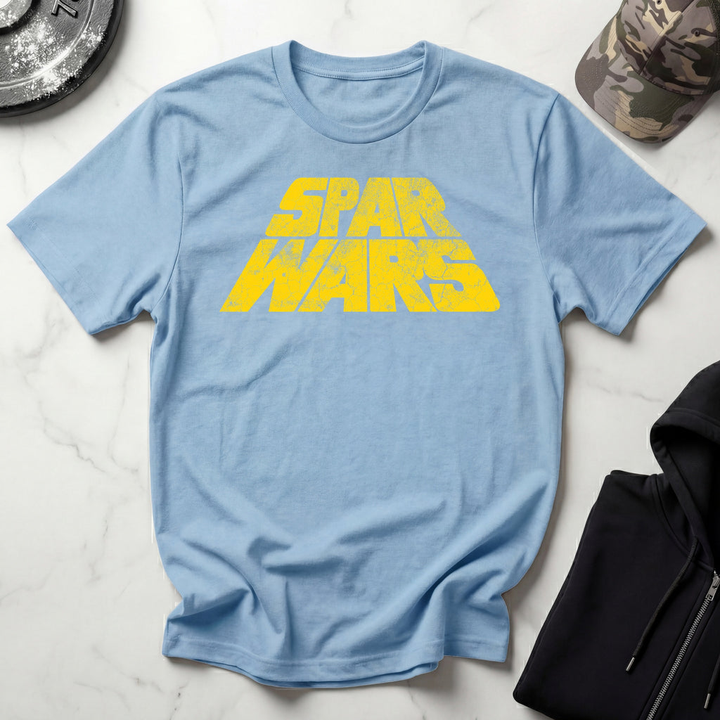 Spar Wars Humour Vintage Gym T-Shirt