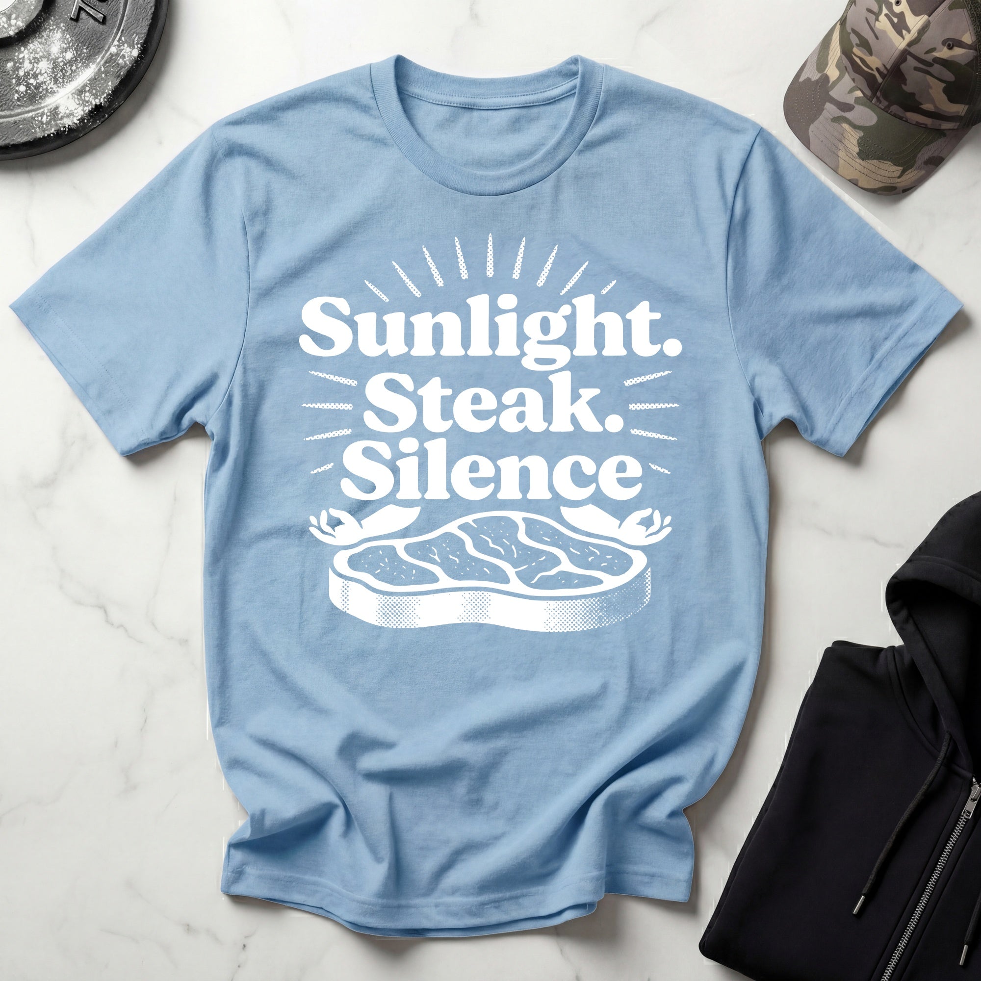 Sunlight Steak Silence Vintage Gym T-Shirt