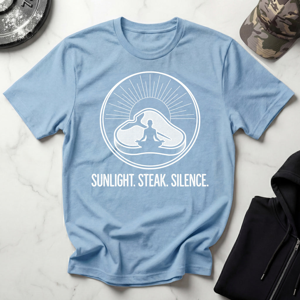 Sunlight Steak Silence Neurology Gym T-Shirt