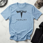 TESLAY Lifter Retro Gym T-Shirt