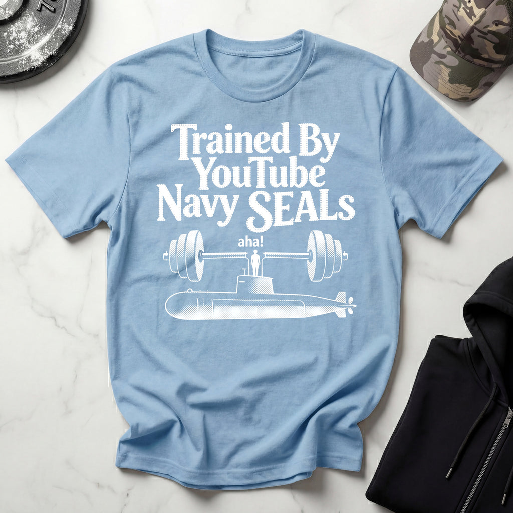 Trained By YouTube Navy SEALs Gym T-Shirt