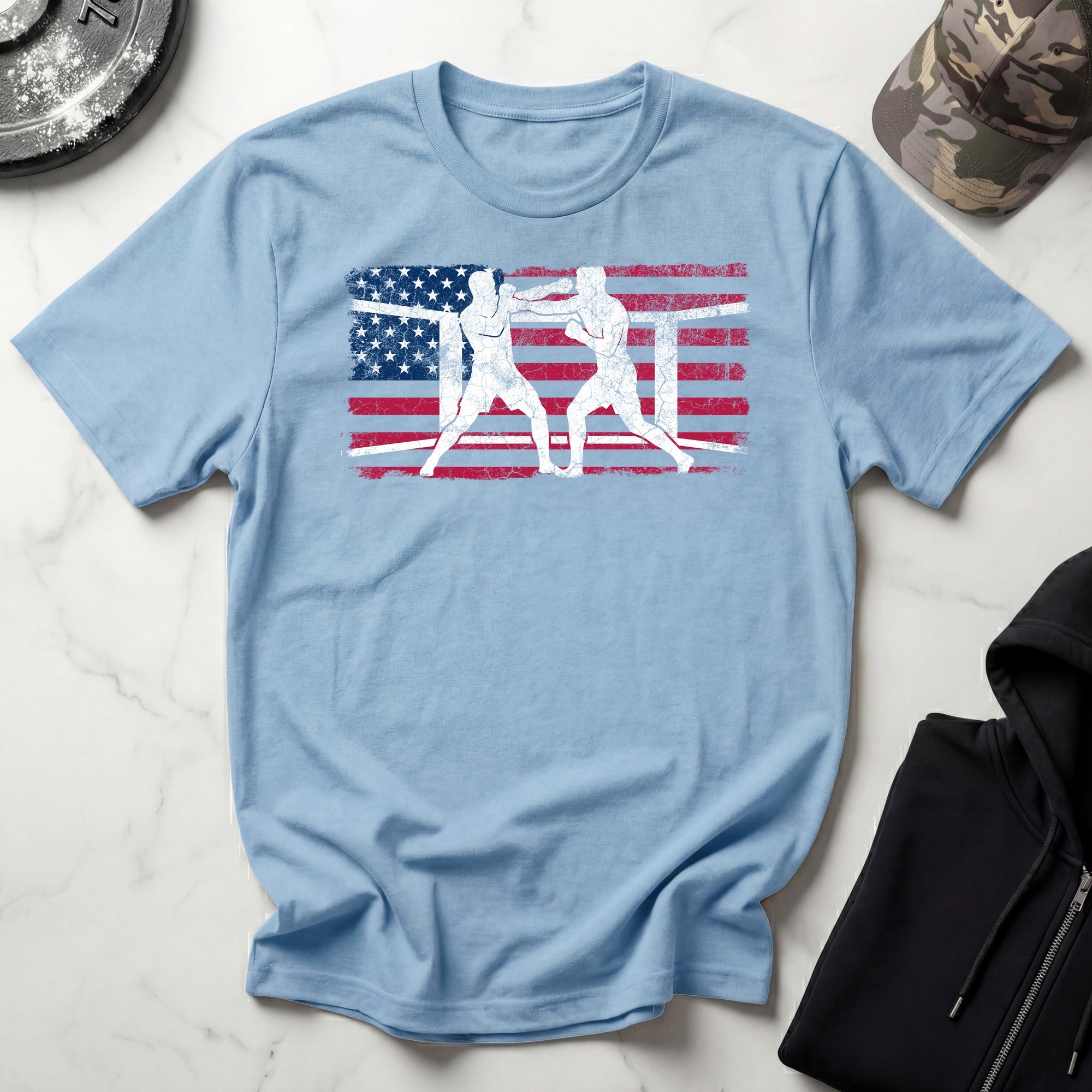 USA Freedom 250 Graphic Gym T-Shirt