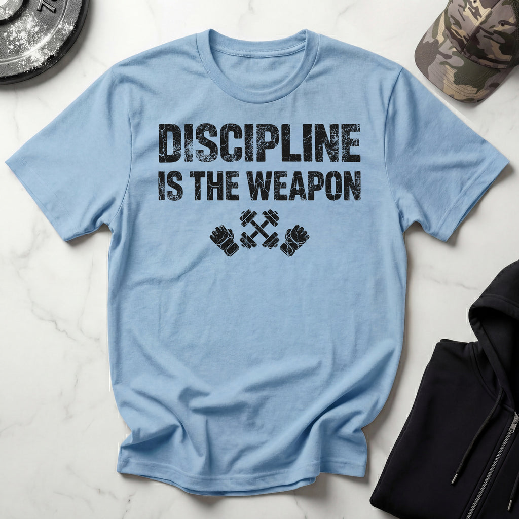 Weapons Discipline Bodybuilding Vintage Gym T-Shirt