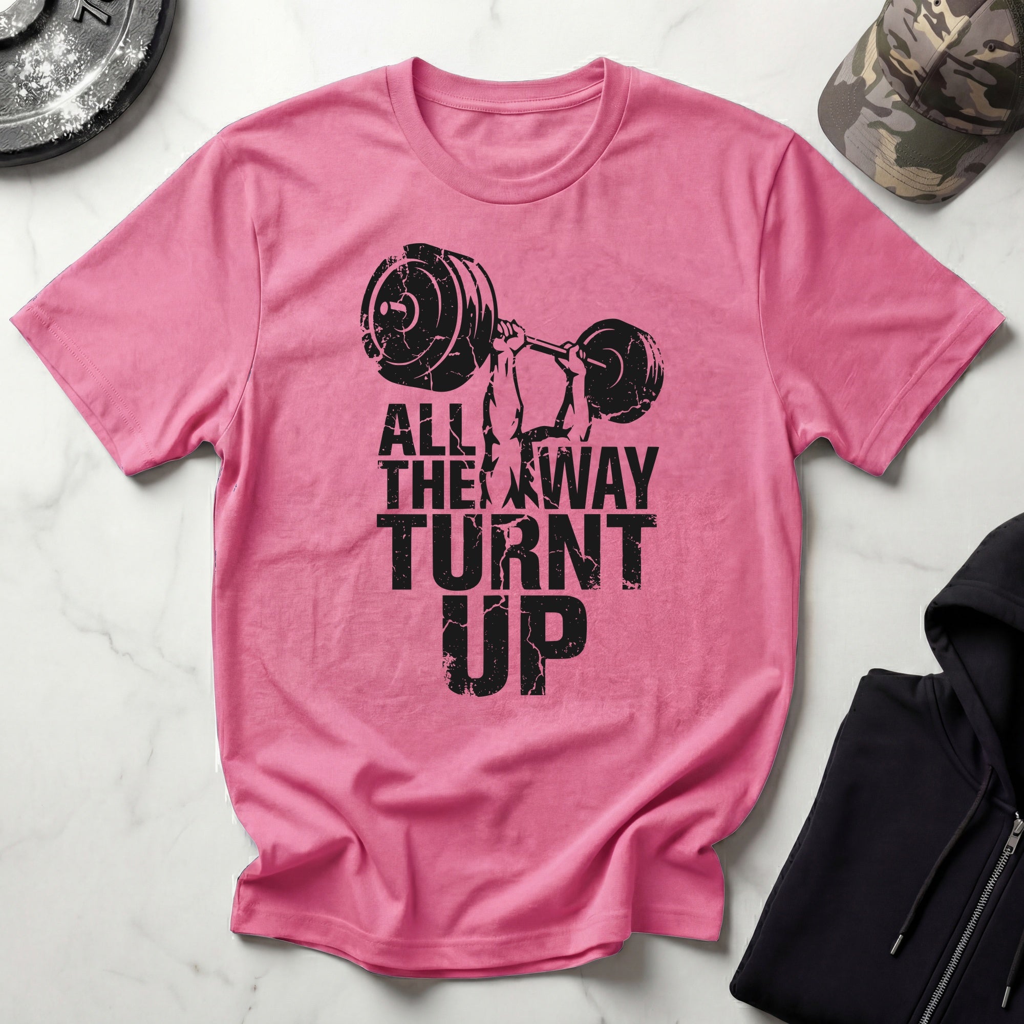 All The Way Turnt Up Vintage Gym T-Shirt