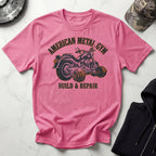 American Metal Build and Repair Vintage Graphic Gym T-Shirt