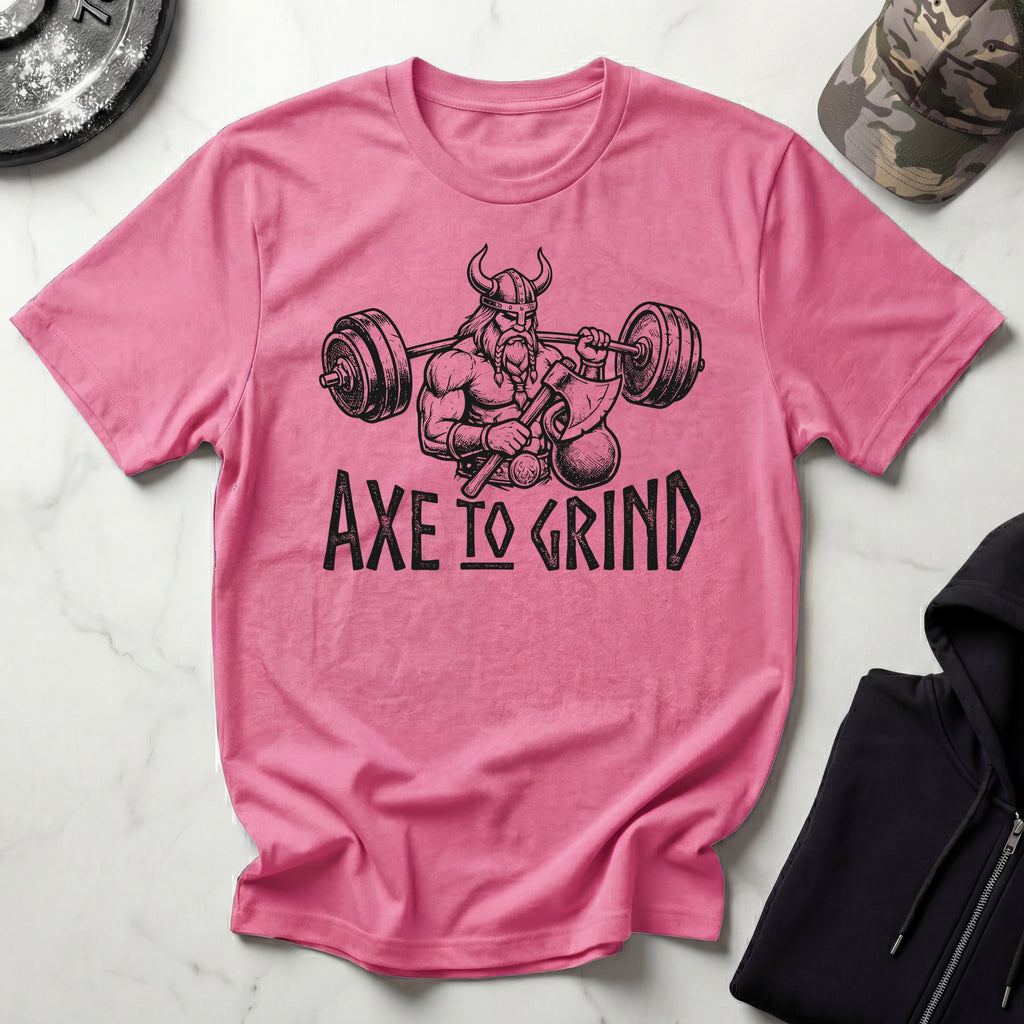 Axe To Grind Viking Graphic Gym T-Shirt