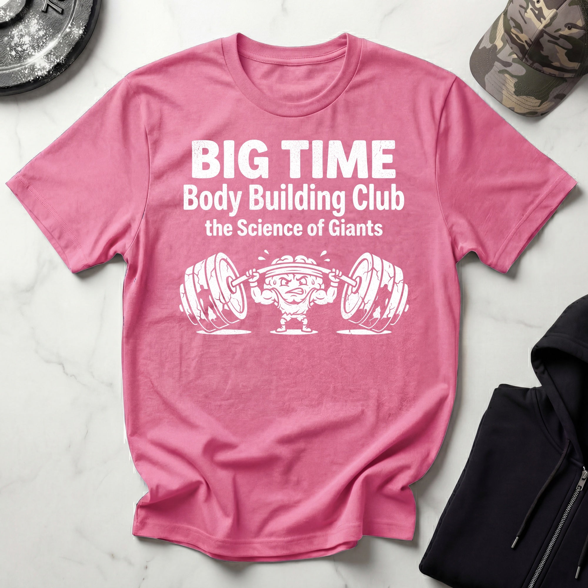 Big Time Bodybuilding Club Vintage Gym T-Shirt