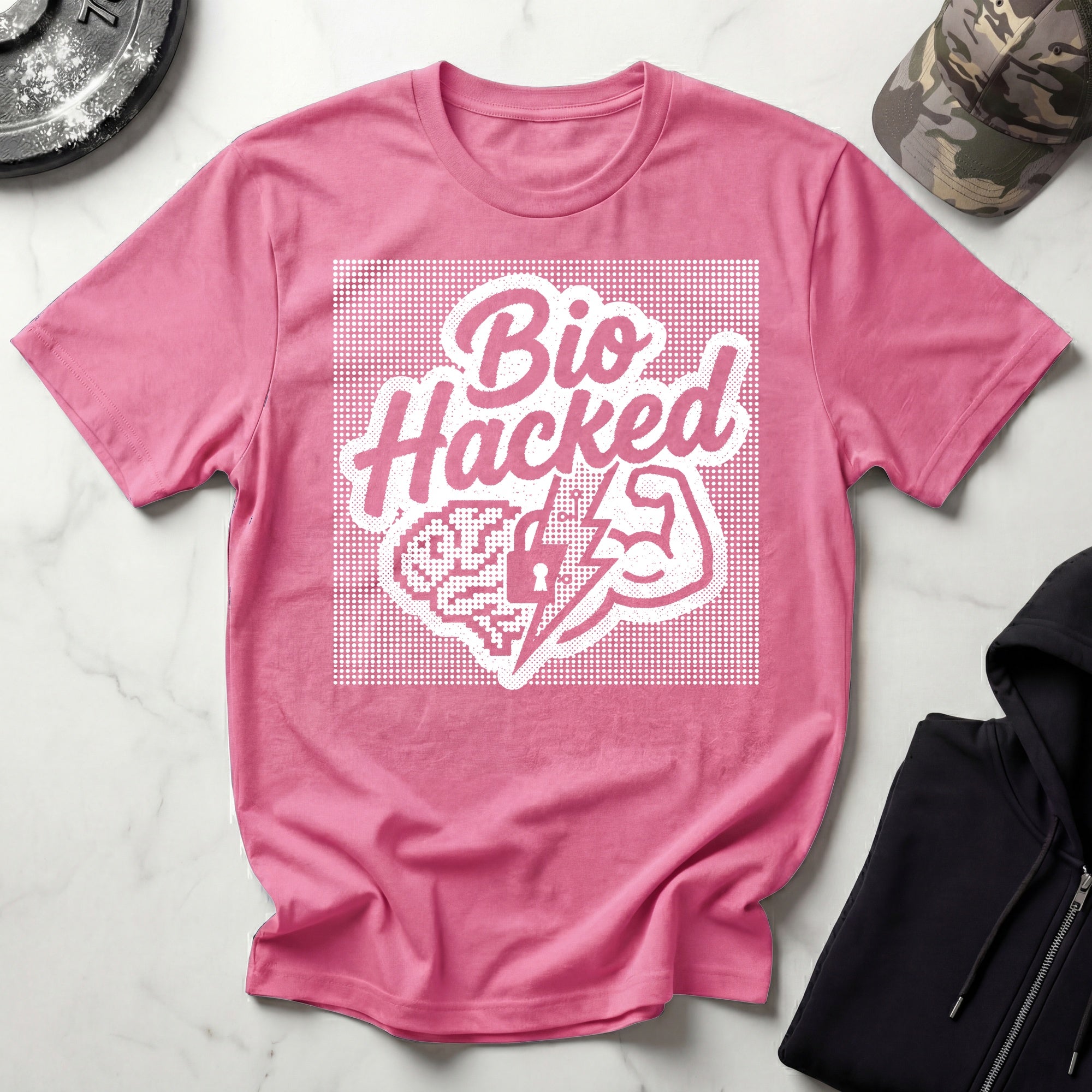Bio Hacked Dot Matrix Gym T-Shirt