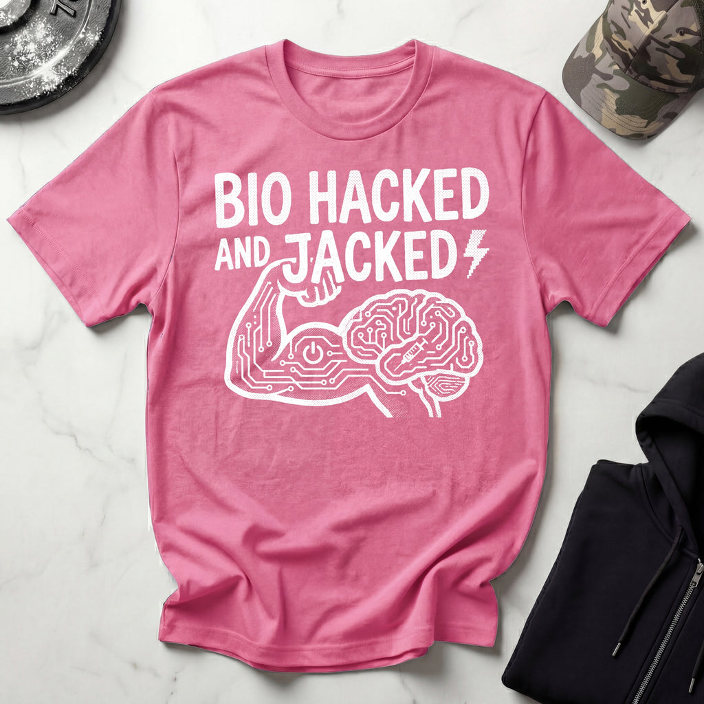 Biohacked Jacked Gym T-Shirt