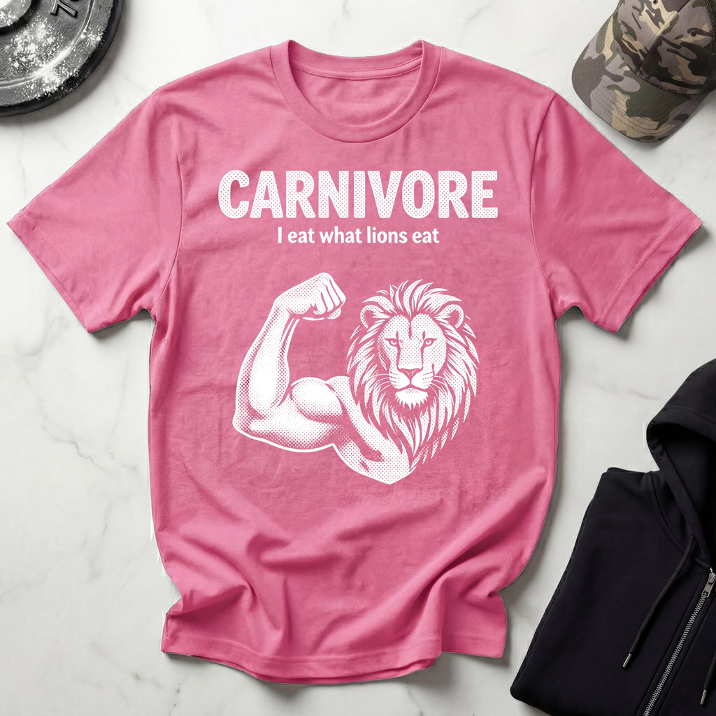Carnivore I Eat What Lions Eat Gym T-Shirt