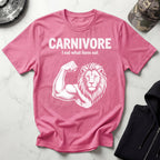Carnivore I Eat What Lions Eat Gym T-Shirt