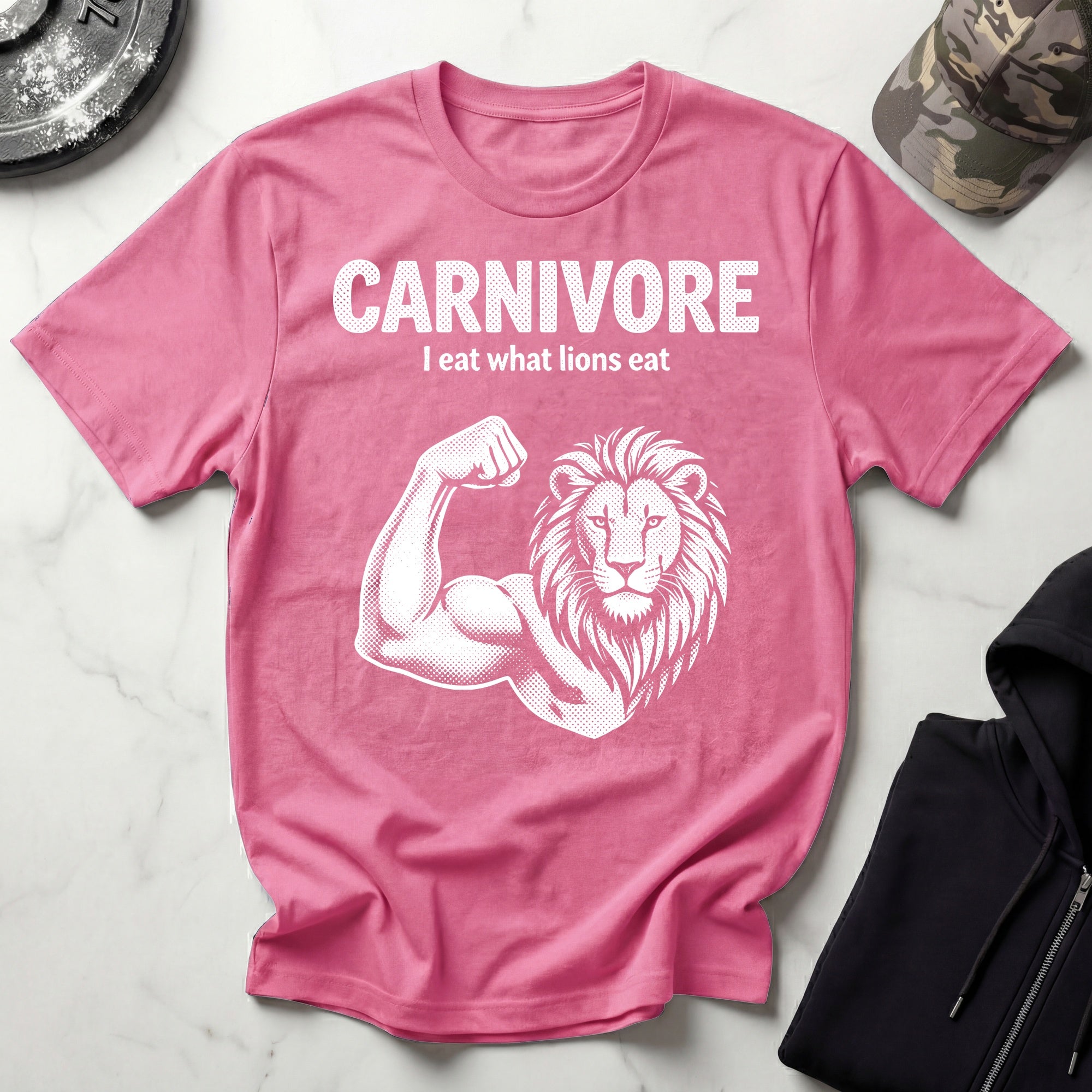 Carnivore I Eat What Lions Eat Gym T-Shirt
