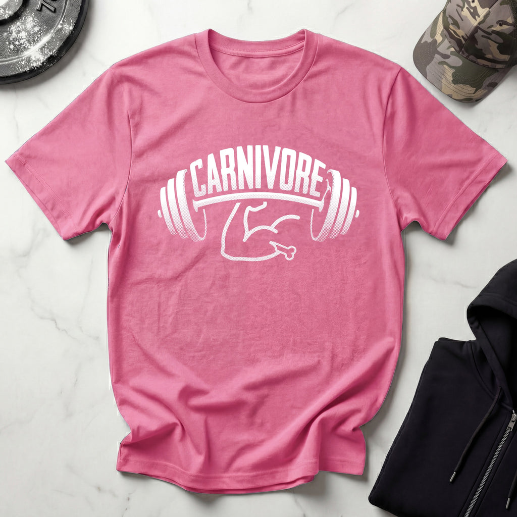 Carnivore Barbell Graphic Gym T-Shirt