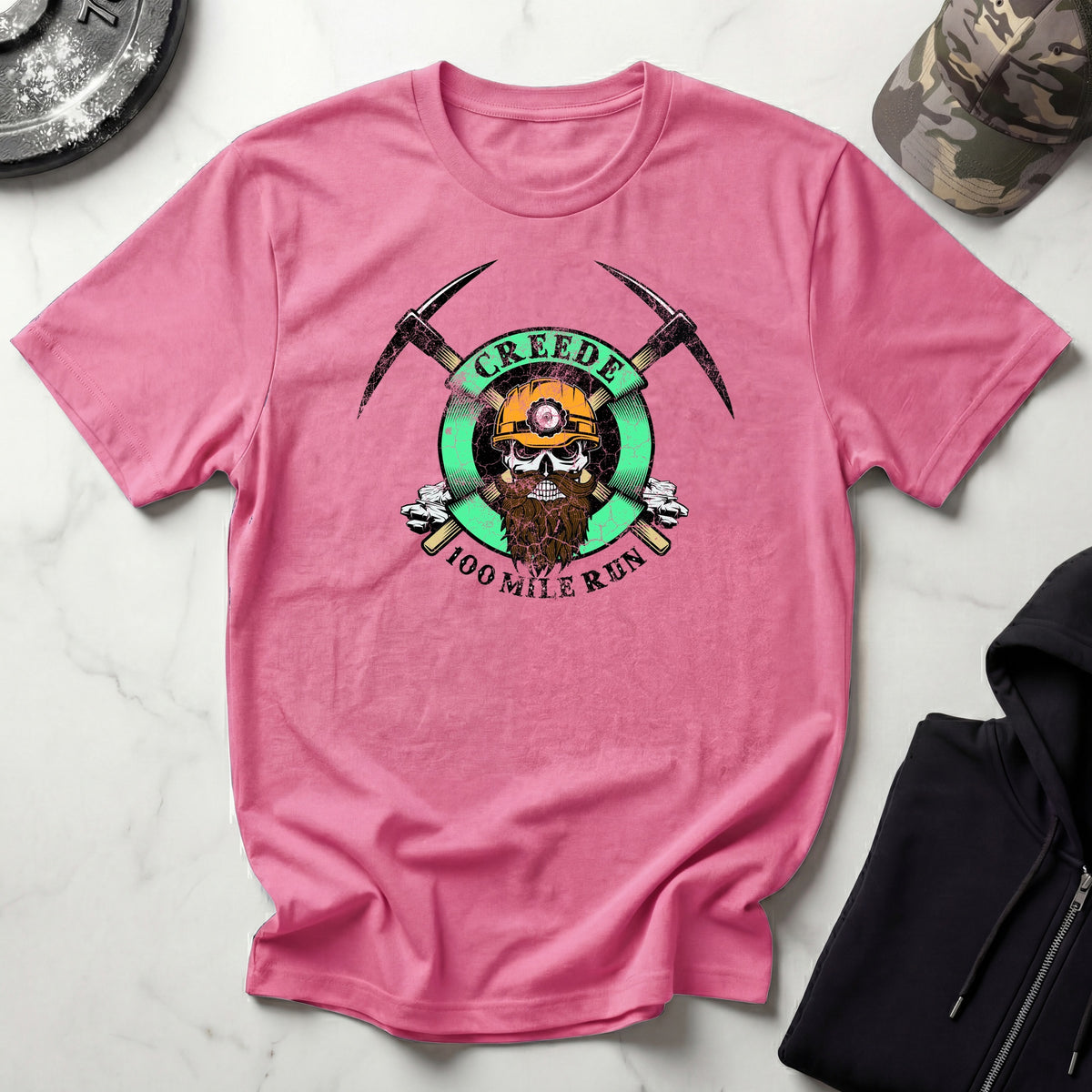 Creede 100 Mile Retro Graphic Gym T-Shirt