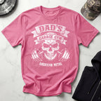 Dads Garage American Metal Graphic Vintage Gym Tee-Shirt