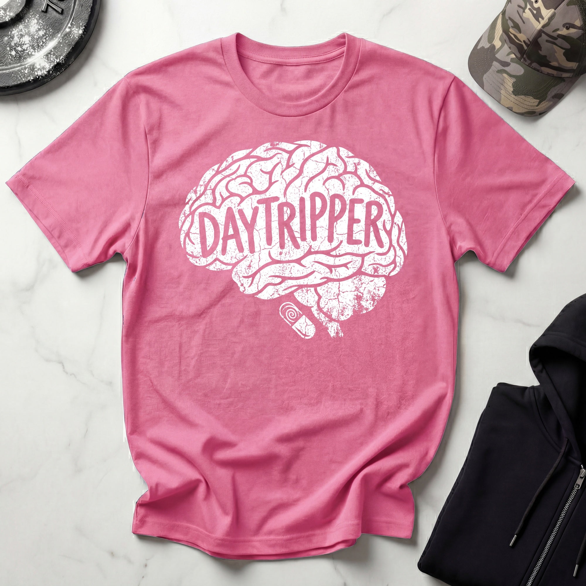 DayTrippy Mushroom Microdose Vintage Gym T-Shirt