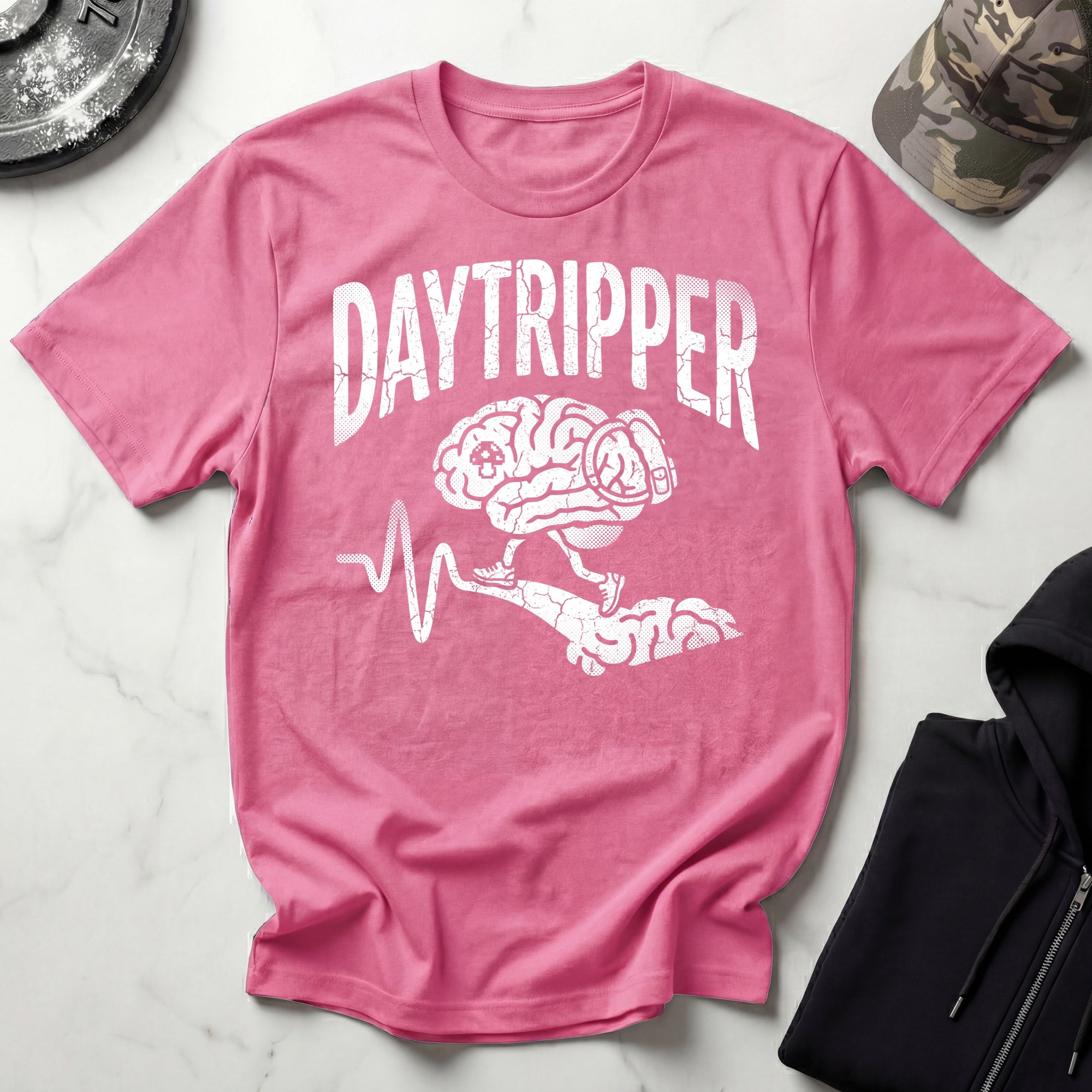 DayTripper Mushroom Hike Vintage Gym T-Shirt
