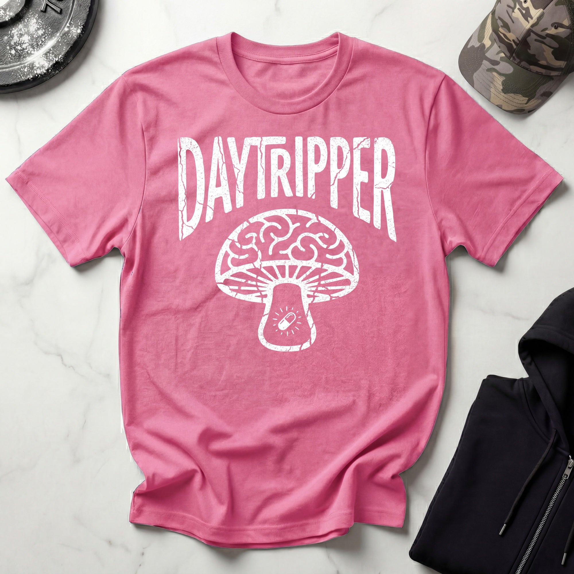 DayTripper Mushroom Microdose Graphic Gym T-Shirt
