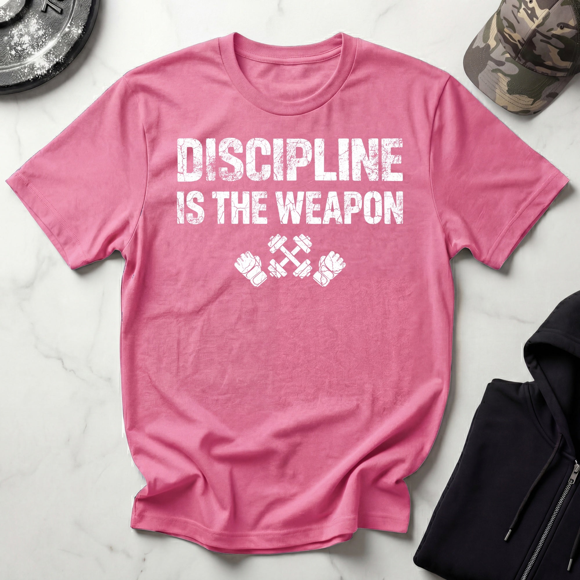 Weapon Discipline Gym Vintage Retro Gym T-Shirt