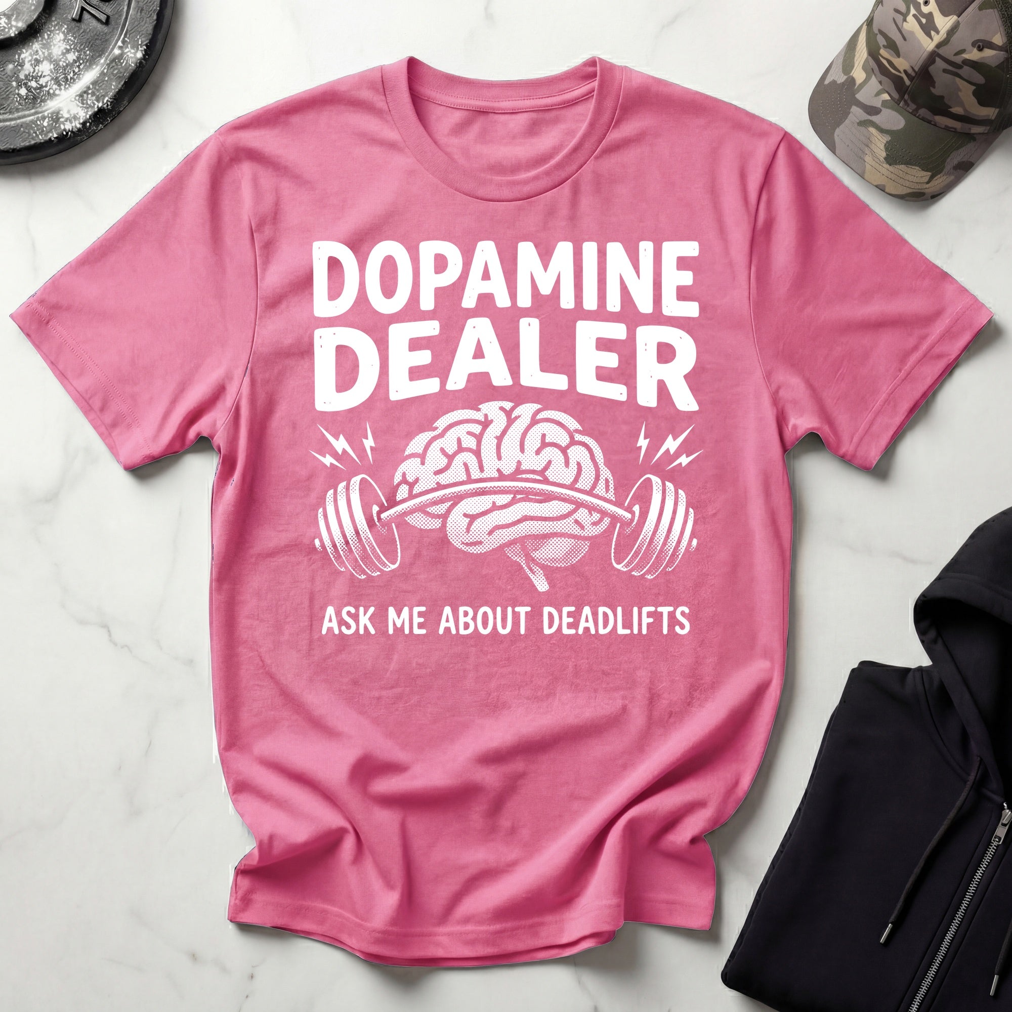 Dopamine Dealer Deadlifts Gym T-Shirt