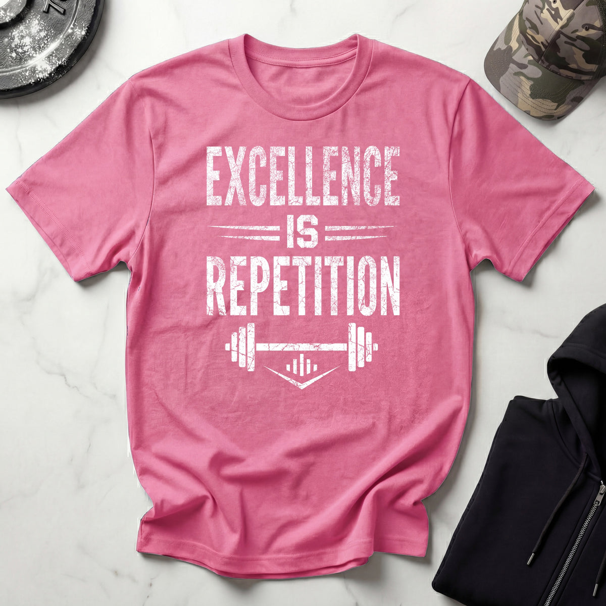 Excellence Reps Retro Gym T-Shirt