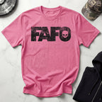FAFO Skull Vintage Graphic Gym T-Shirt