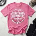 Fight and Conquer Boxing MMA T-Shirt