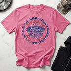 Forged In The USA Badge Vintage Gym T-Shirt