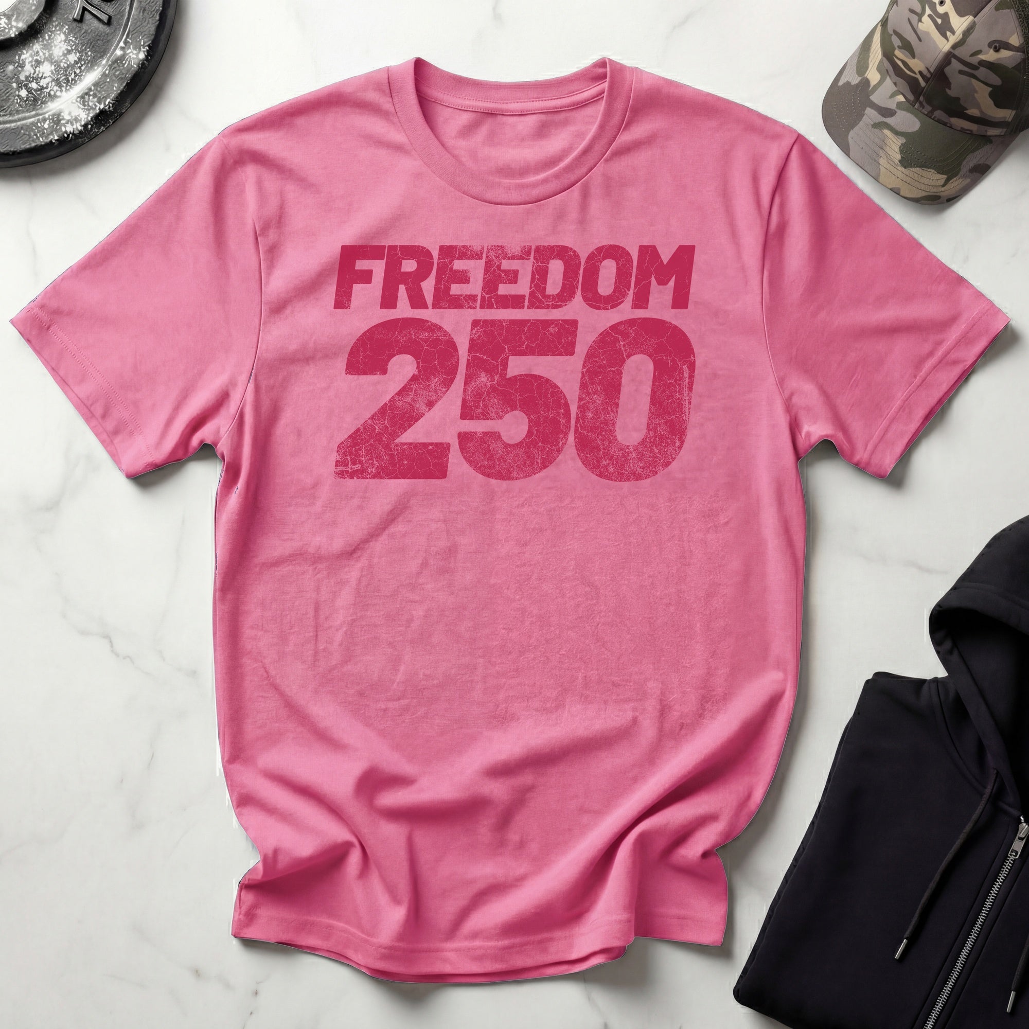 Freedom 250 MMA Retro Gym T-Shirt