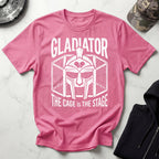 MMA Gladiator The Cage Is The Stage Vintage Gym T-Shirt