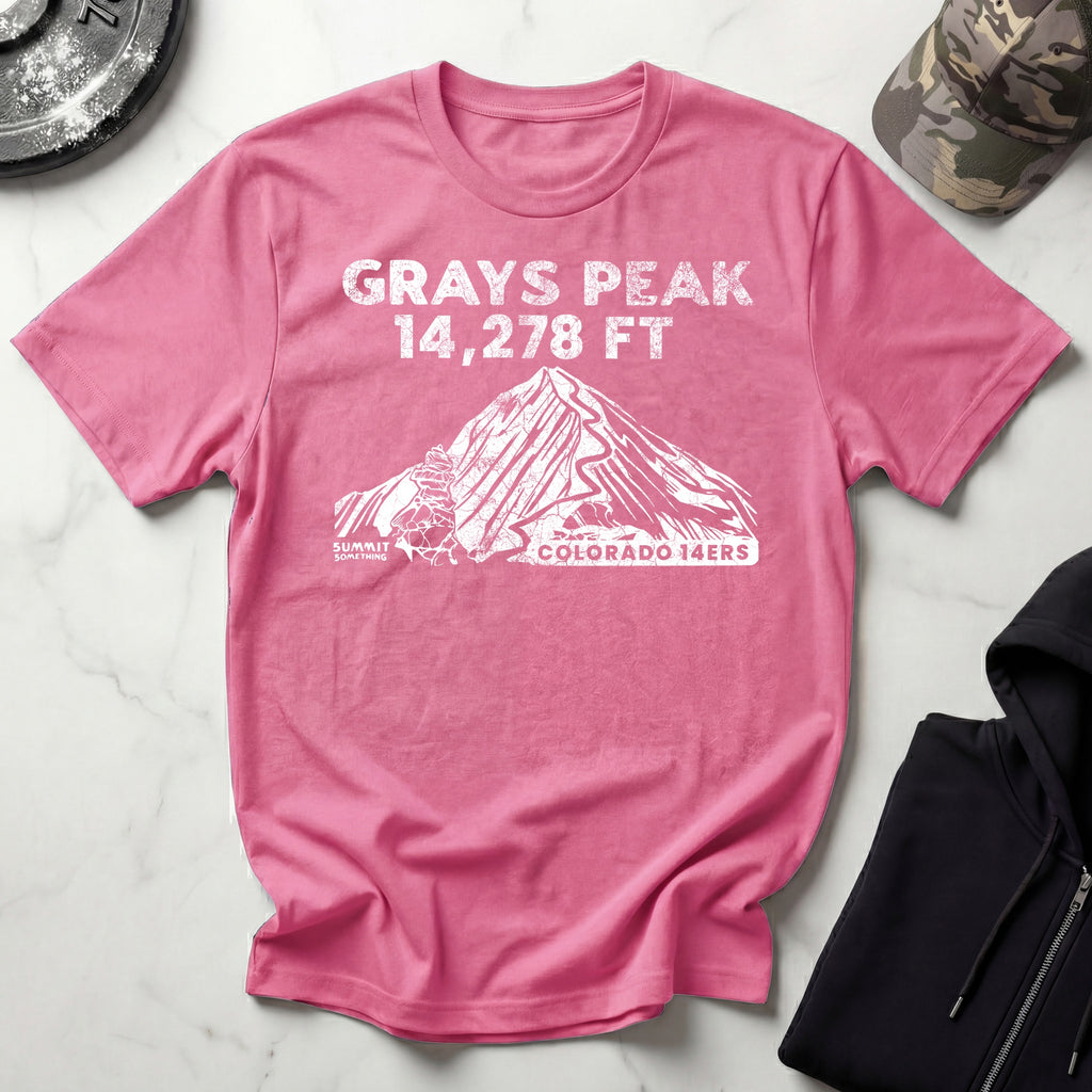 Grays Peak Retro Gym T-Shirt