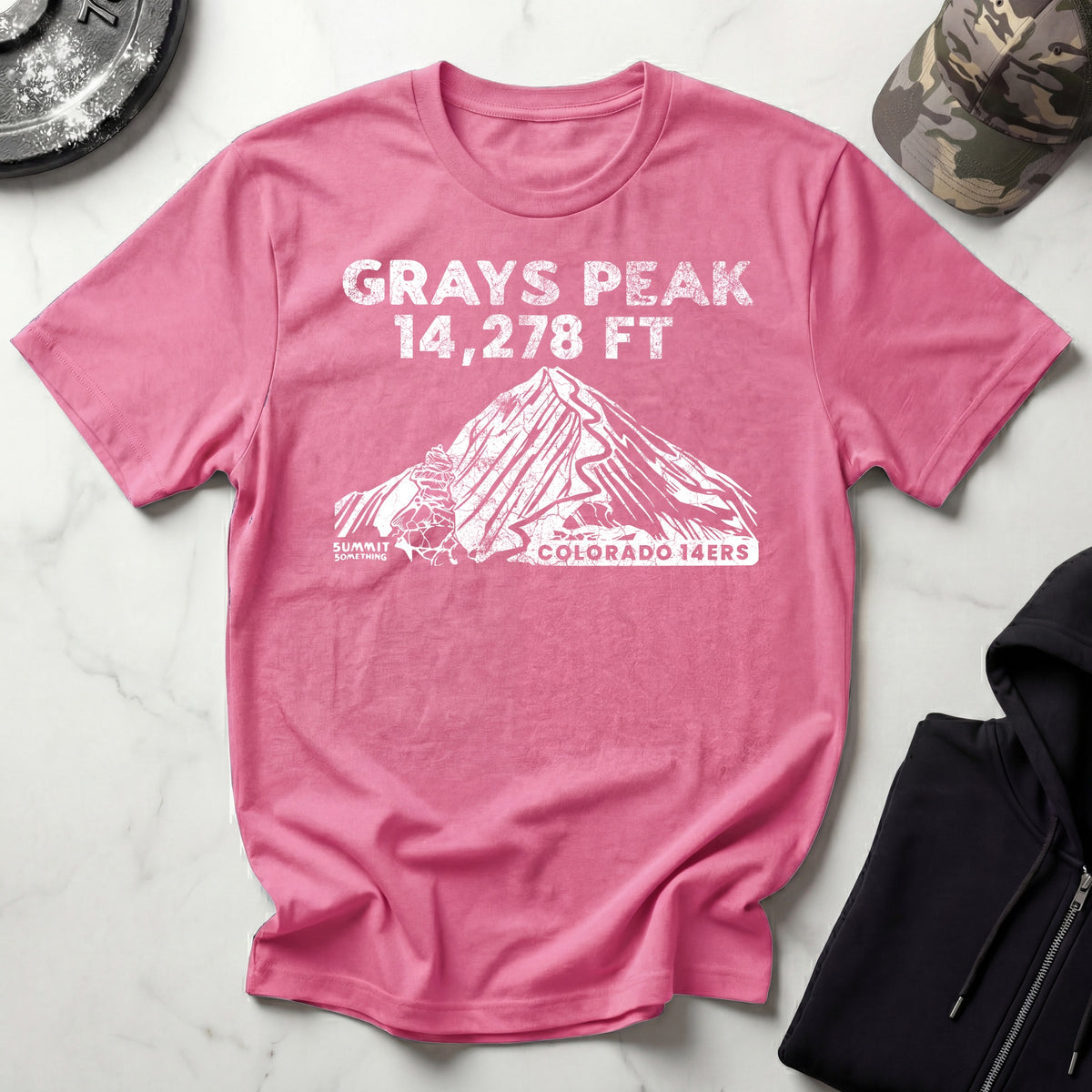 Grays Peak Retro Gym T-Shirt