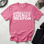 Directed Energy Grunge White Gym T-Shirt
