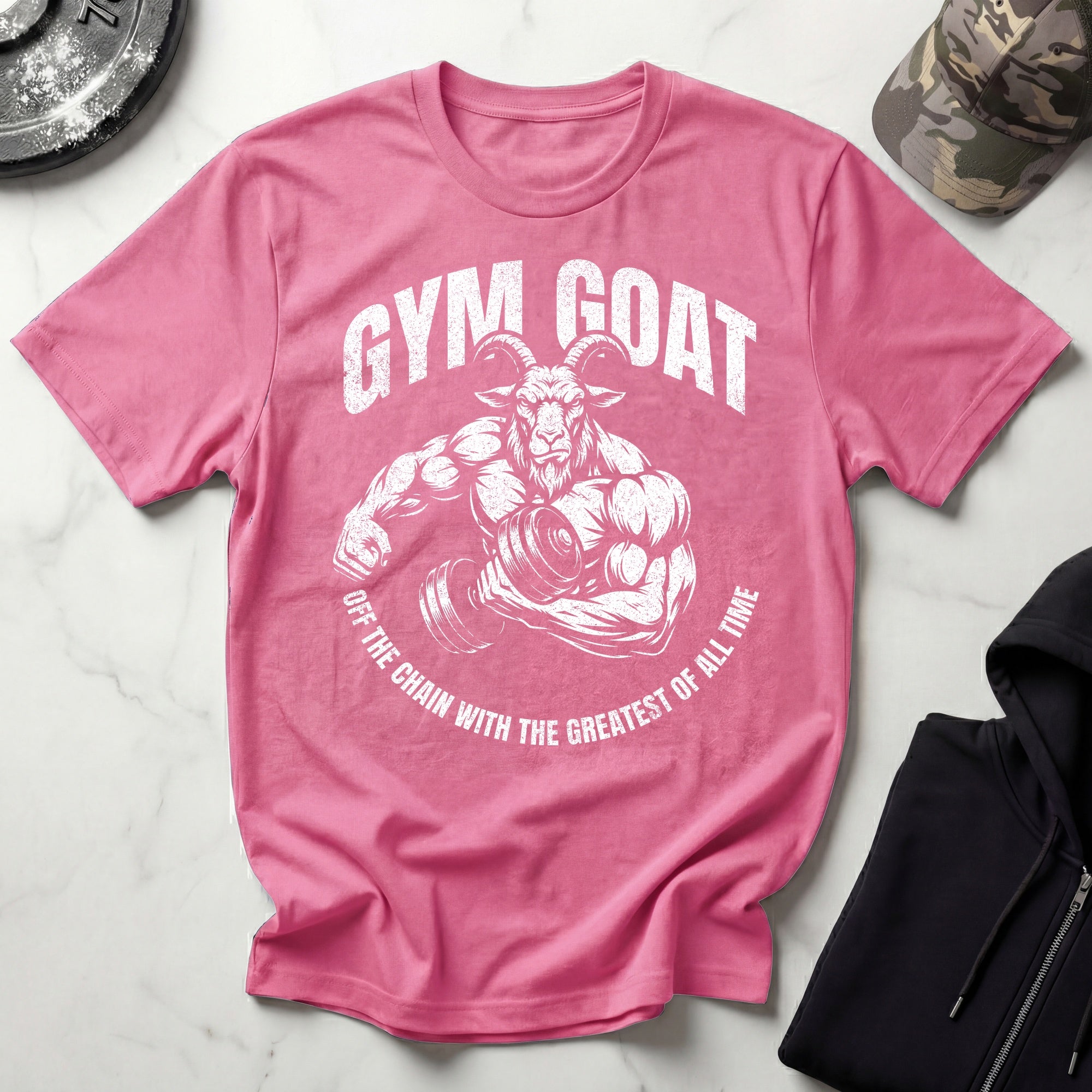 Gym GOAT Graphic Vintage Gym T-Shirt