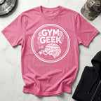 Gym Geek Badge Vintage Gym T-Shirt