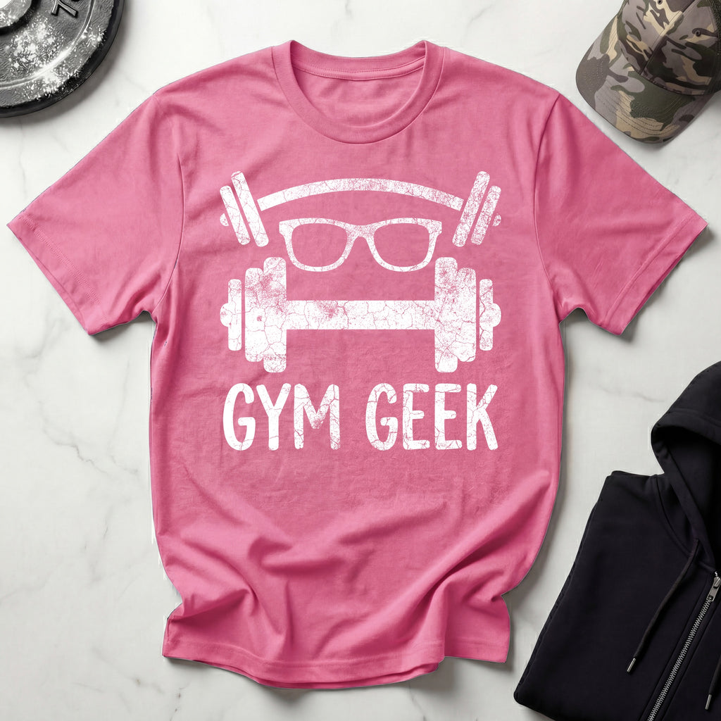 Gym Geek Bodybuilder Vintage Gym T-Shirt