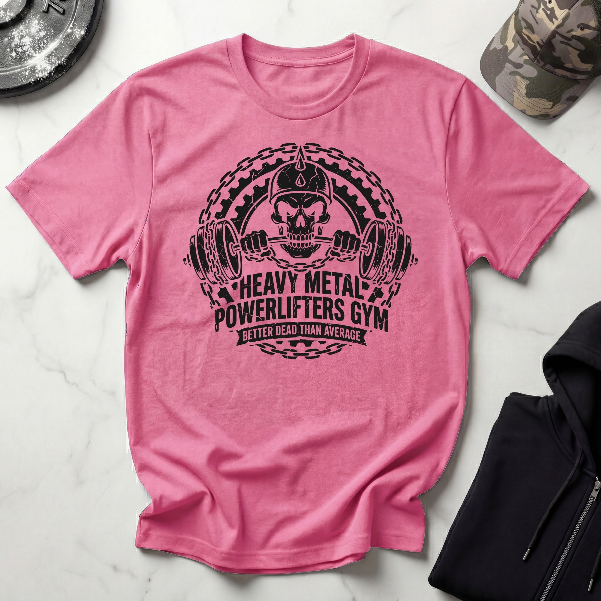Heavy Metal Powerlifters Club Gym Tee